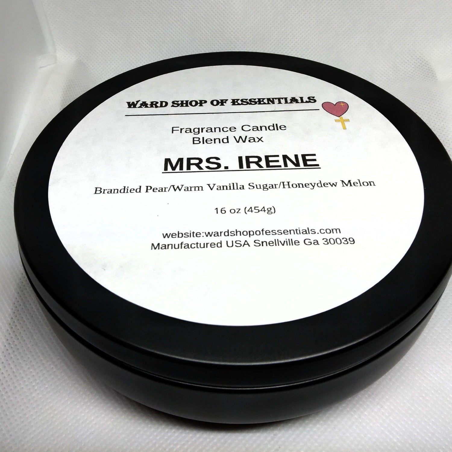 Mrs. Irene Fragrance Candle - Ward Shop Of Essentials