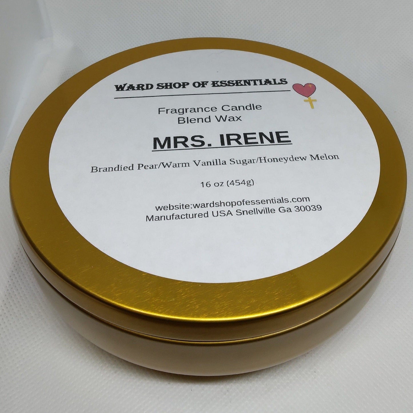 Mrs. Irene Fragrance Candle - Ward Shop Of Essentials