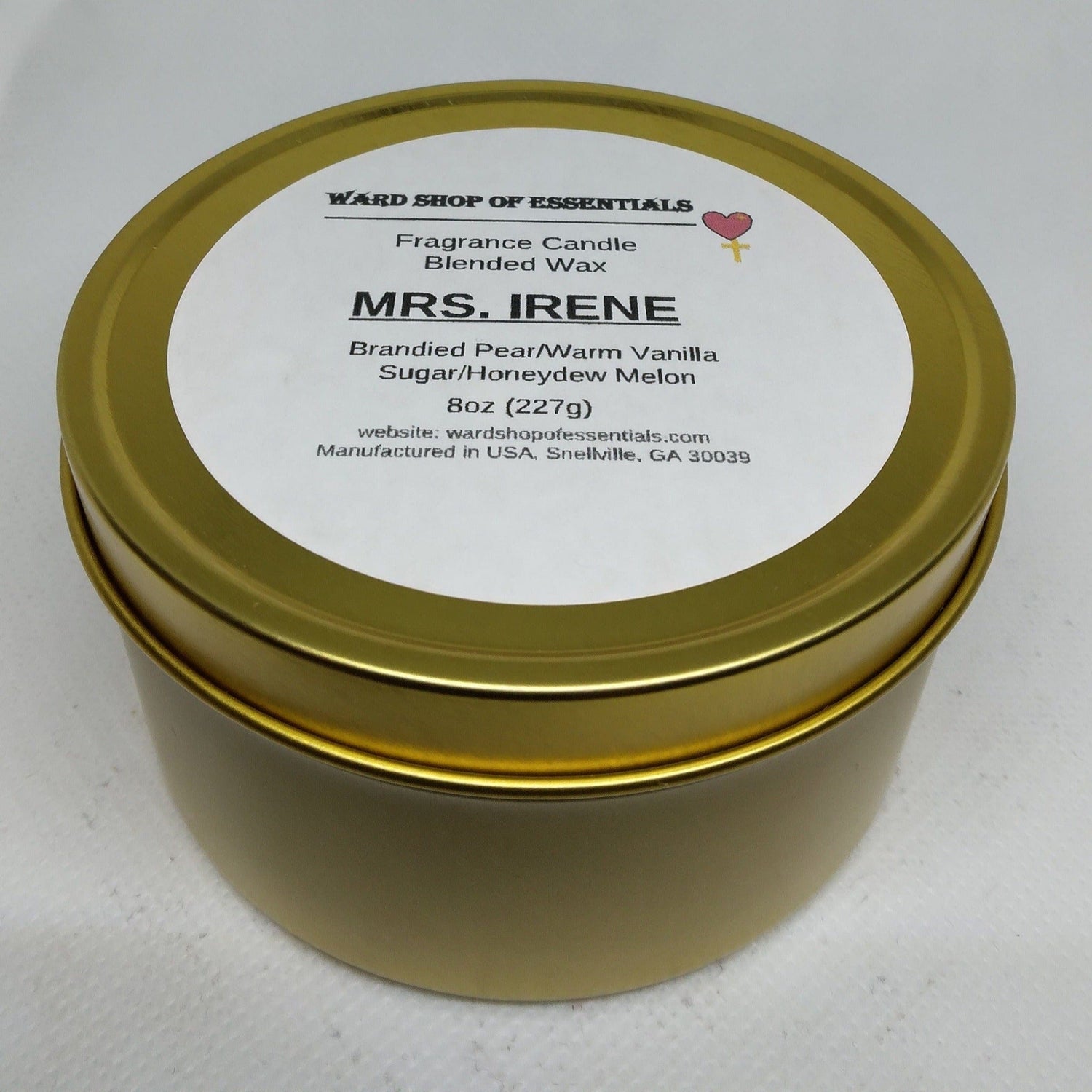 Mrs. Irene Fragrance Candle - Ward Shop Of Essentials