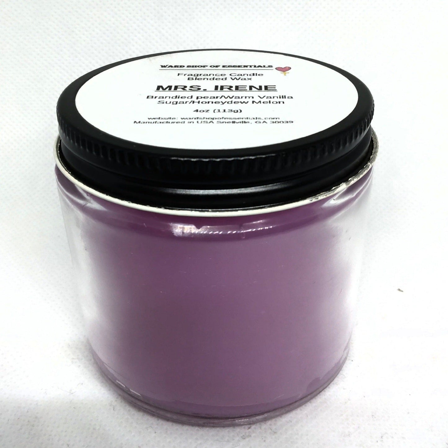 Mrs. Irene Fragrance Candle - Ward Shop Of Essentials