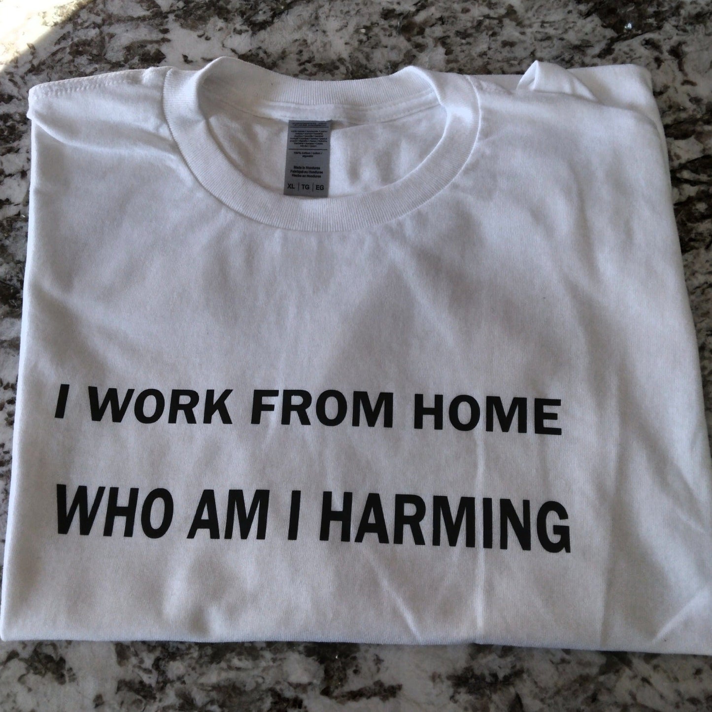 I Work From Home T-Shirt - Ward Shop Of Essentials