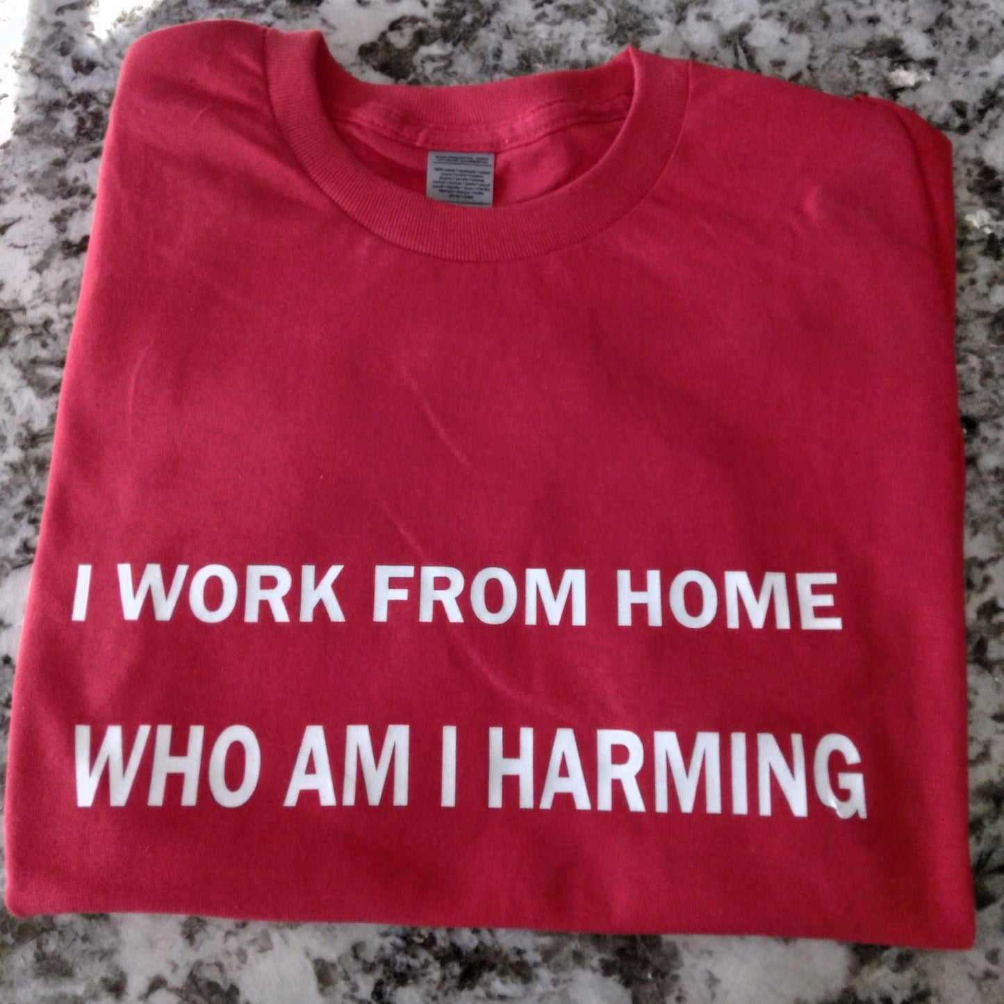 I Work From Home T-Shirt - Ward Shop Of Essentials