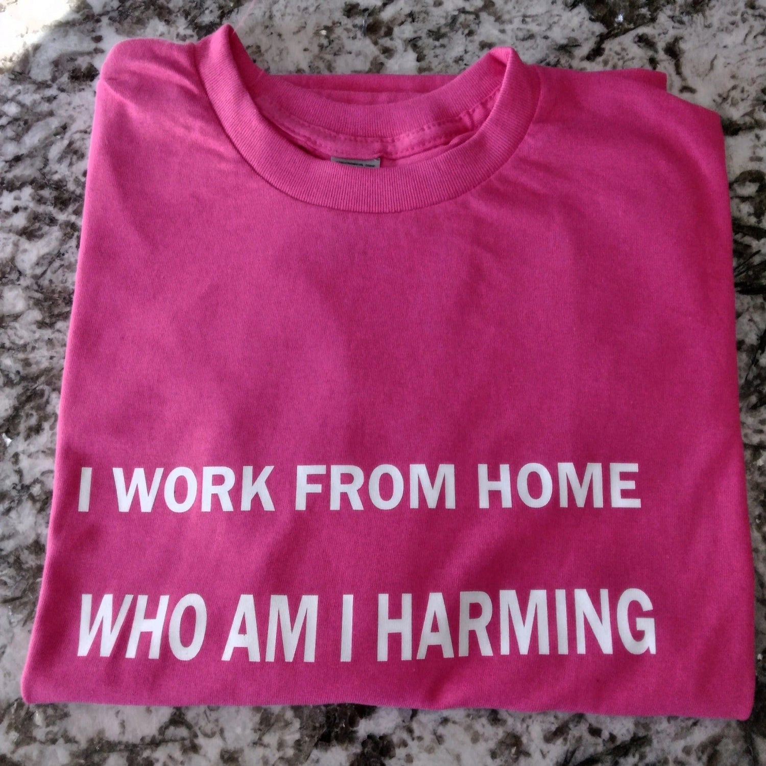 I Work From Home T-Shirt - Ward Shop Of Essentials