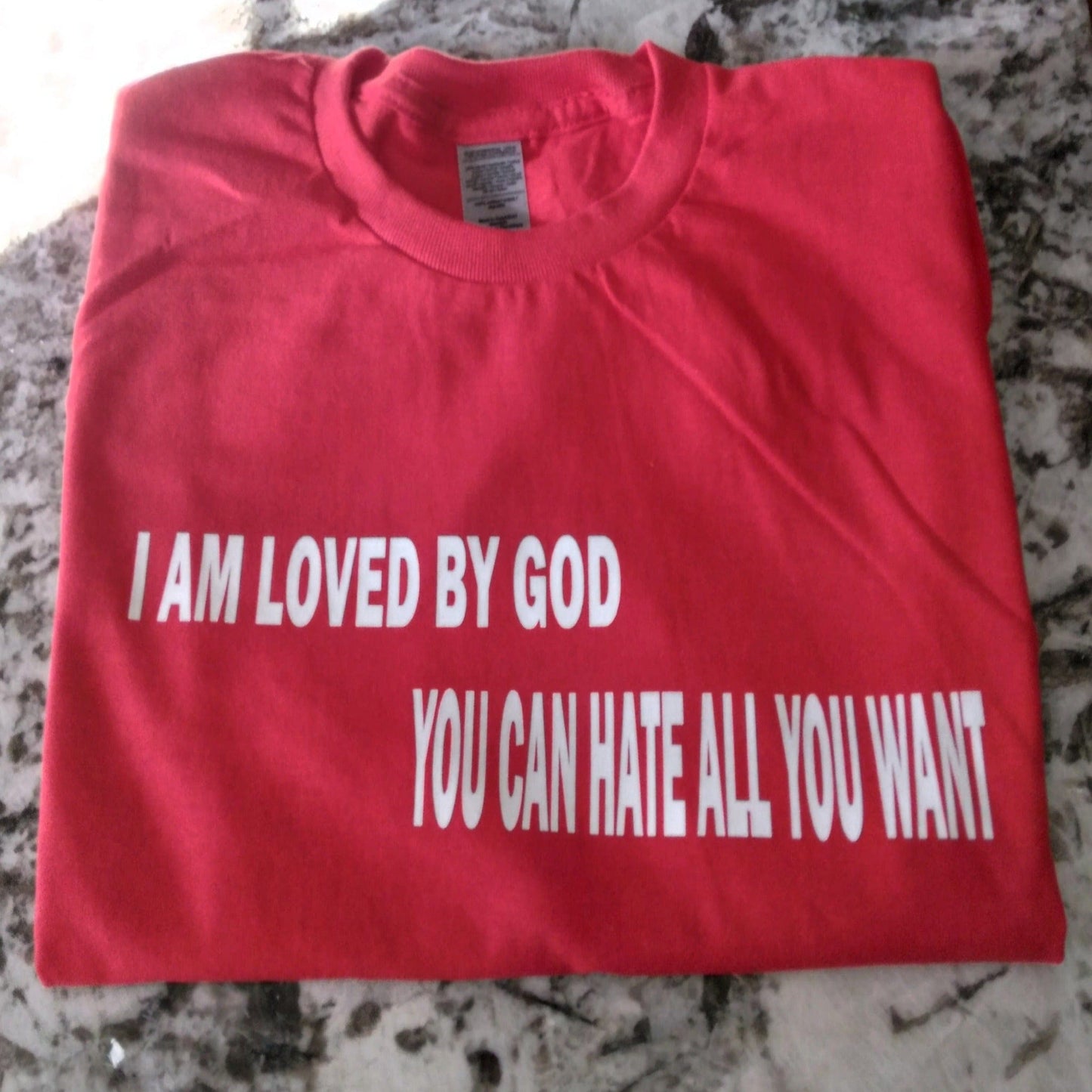 I am Loved By God You Can Hate All You Want T-Shirt - Ward Shop Of Essentials