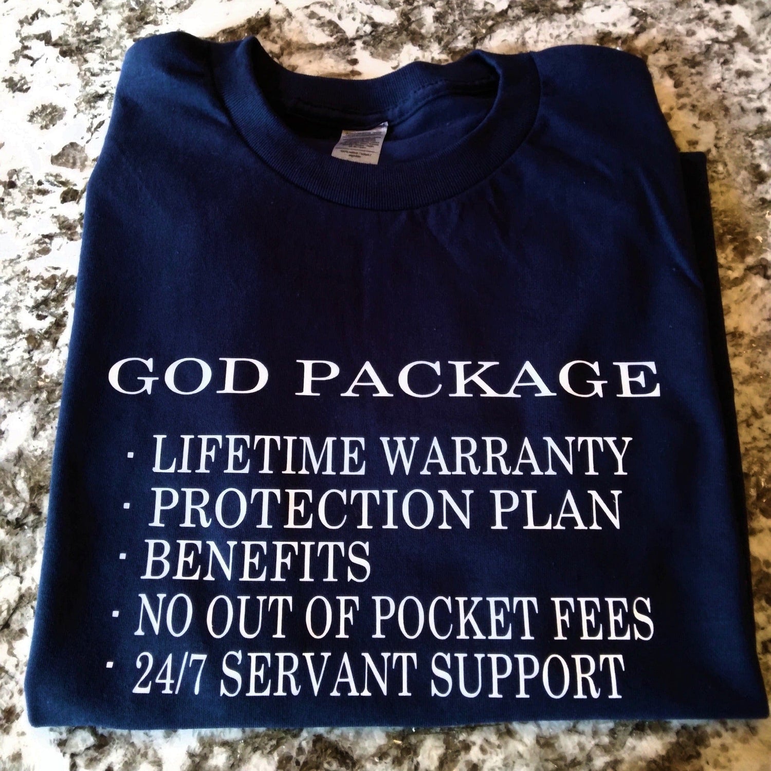 God Package T-Shirt - Ward Shop Of Essentials