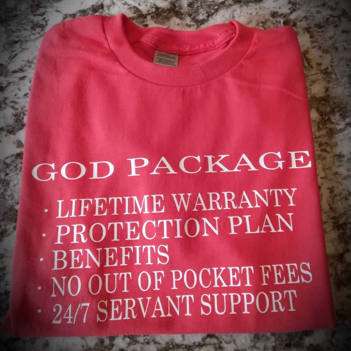 God Package T-Shirt - Ward Shop Of Essentials