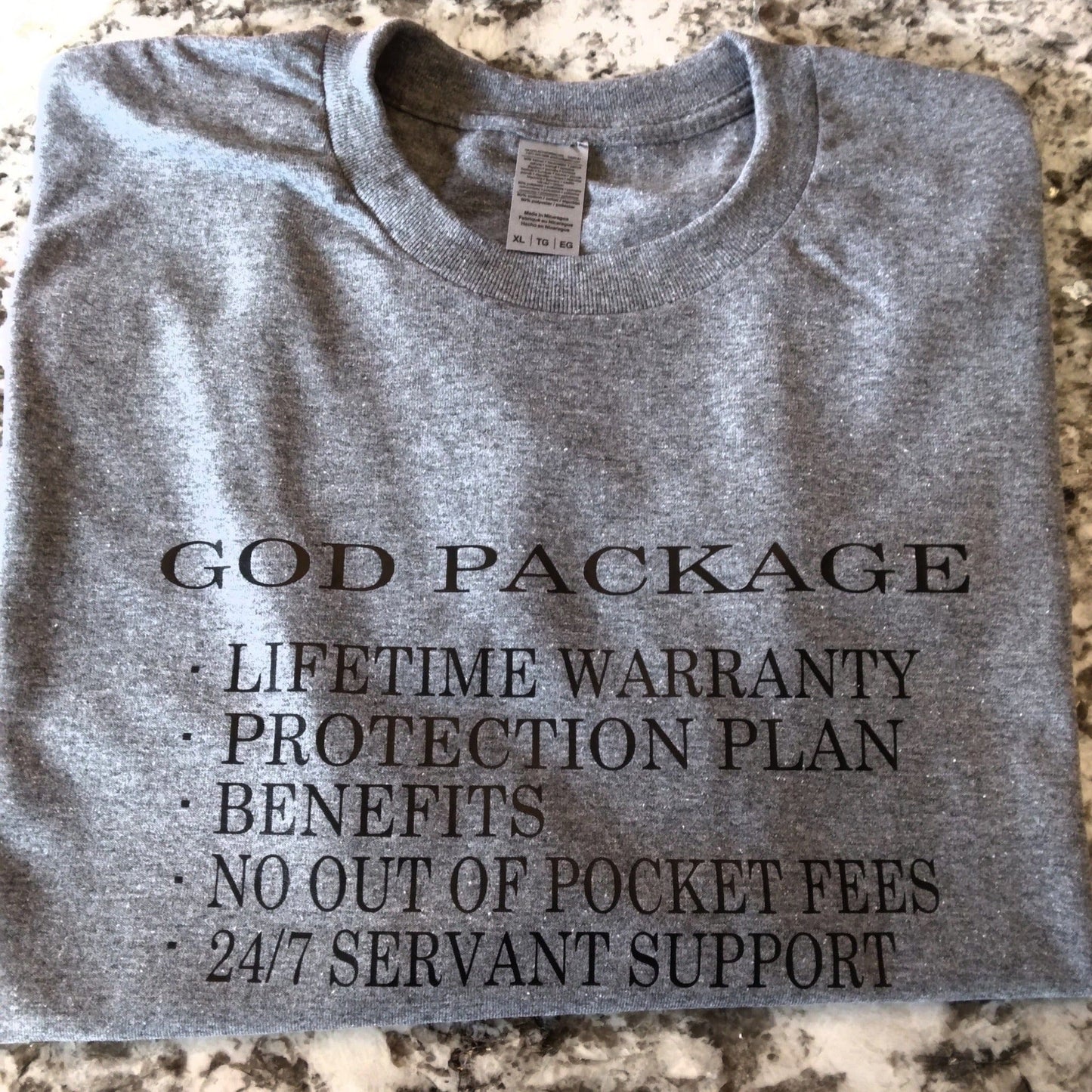 God Package T-Shirt - Ward Shop Of Essentials