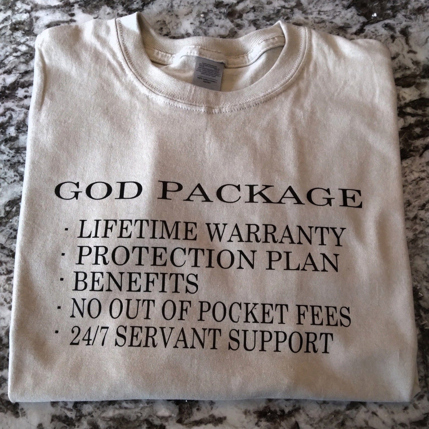 God Package T-Shirt - Ward Shop Of Essentials