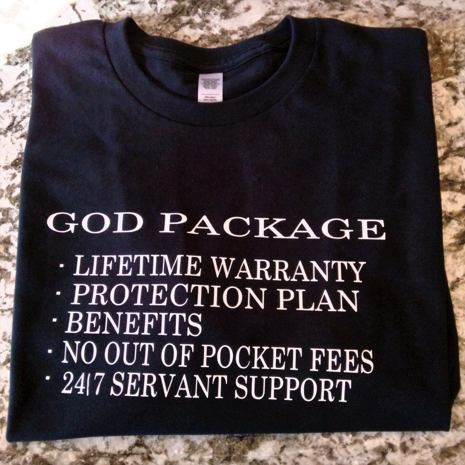 God Package T-Shirt - Ward Shop Of Essentials