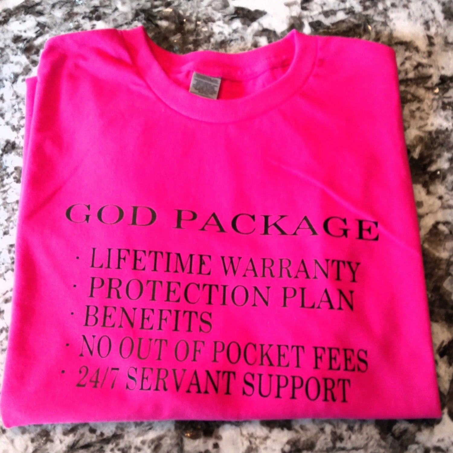 God Package T-Shirt - Ward Shop Of Essentials