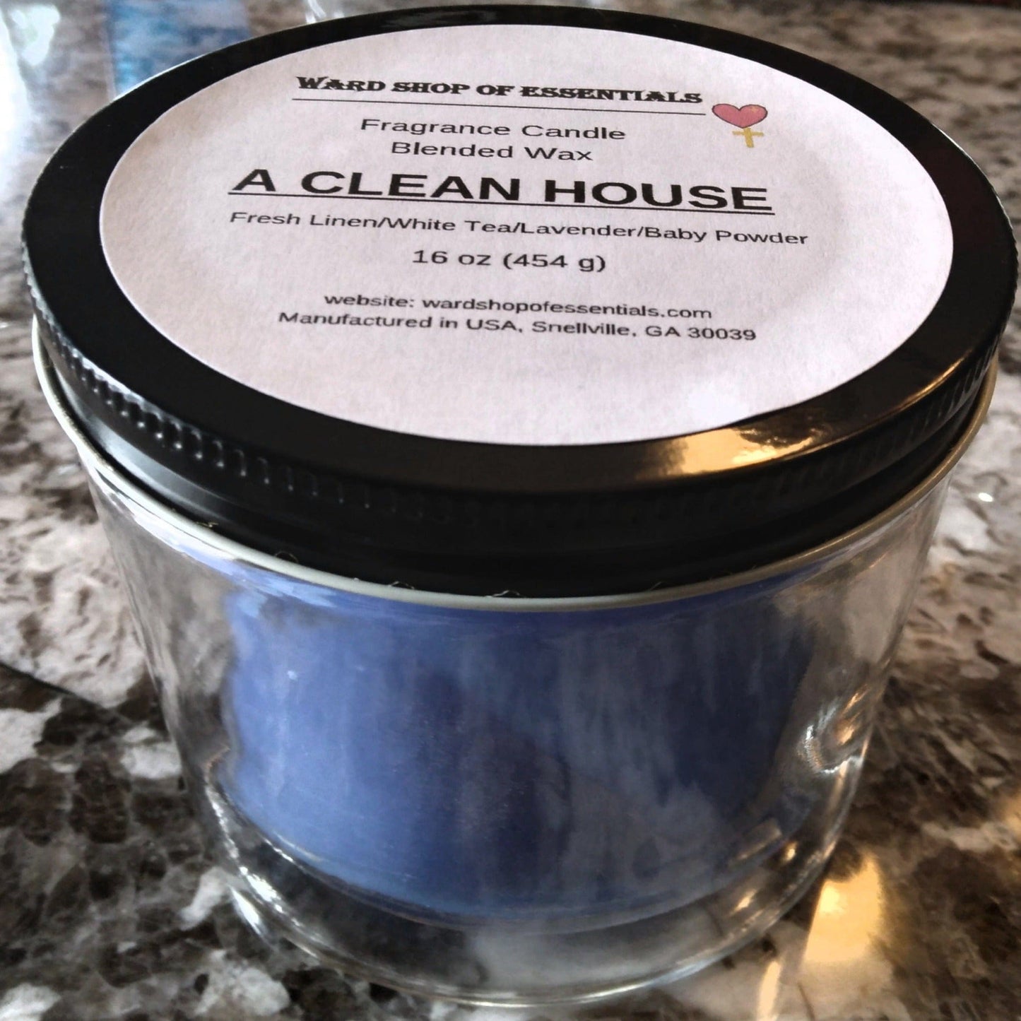 A Clean House Fragrance  Candle - Ward Shop Of Essentials