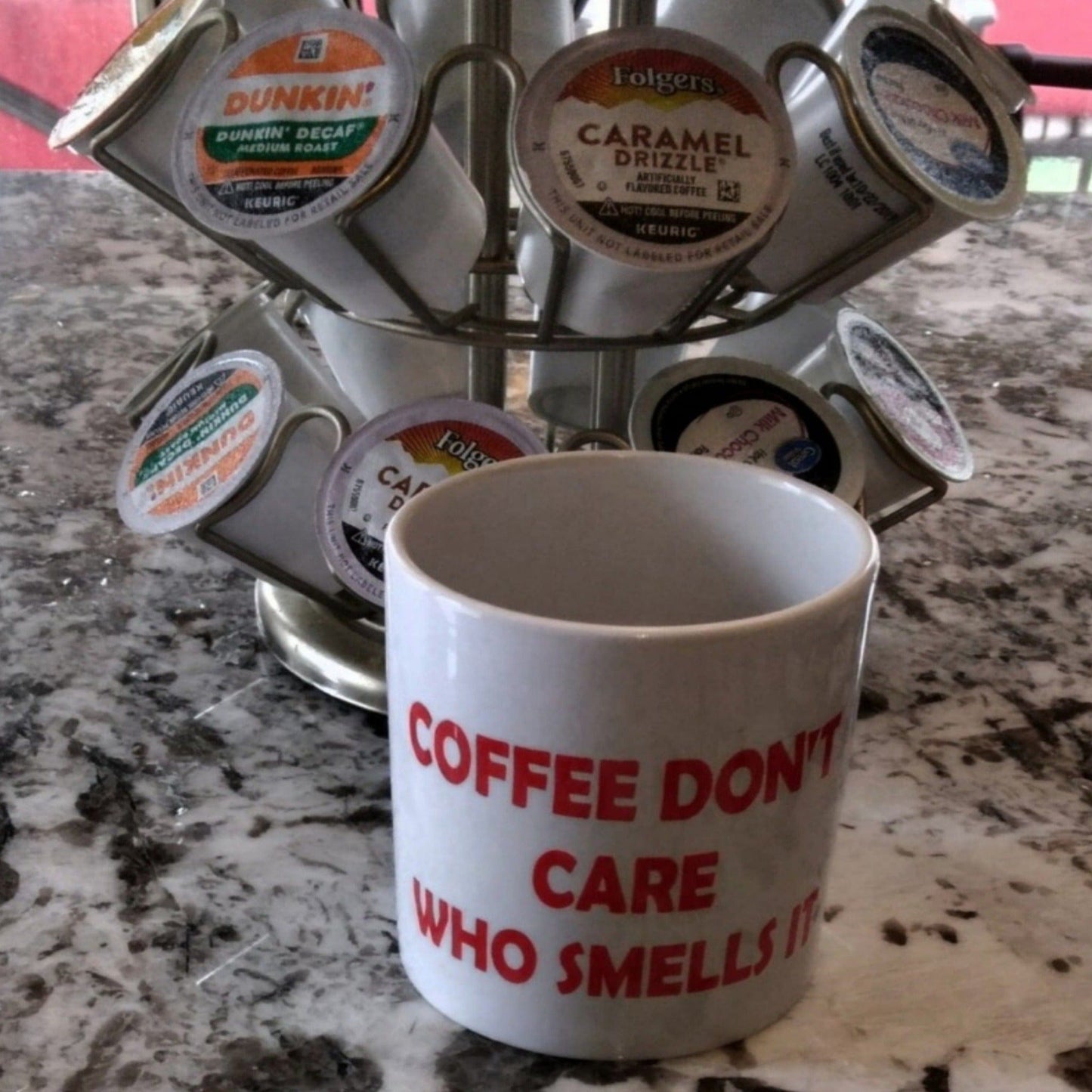 Coffee Don't Care Who Smells It Coffee Mug - Ward Shop Of Essentials