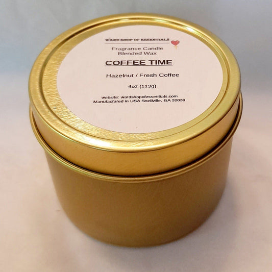 Coffee Time Single Wick Candle