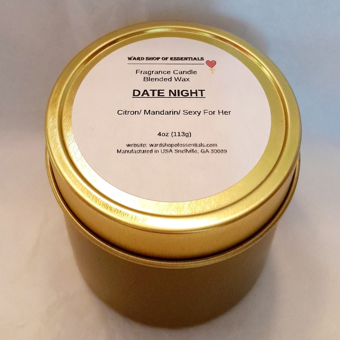 Date Night Single Wick Candles