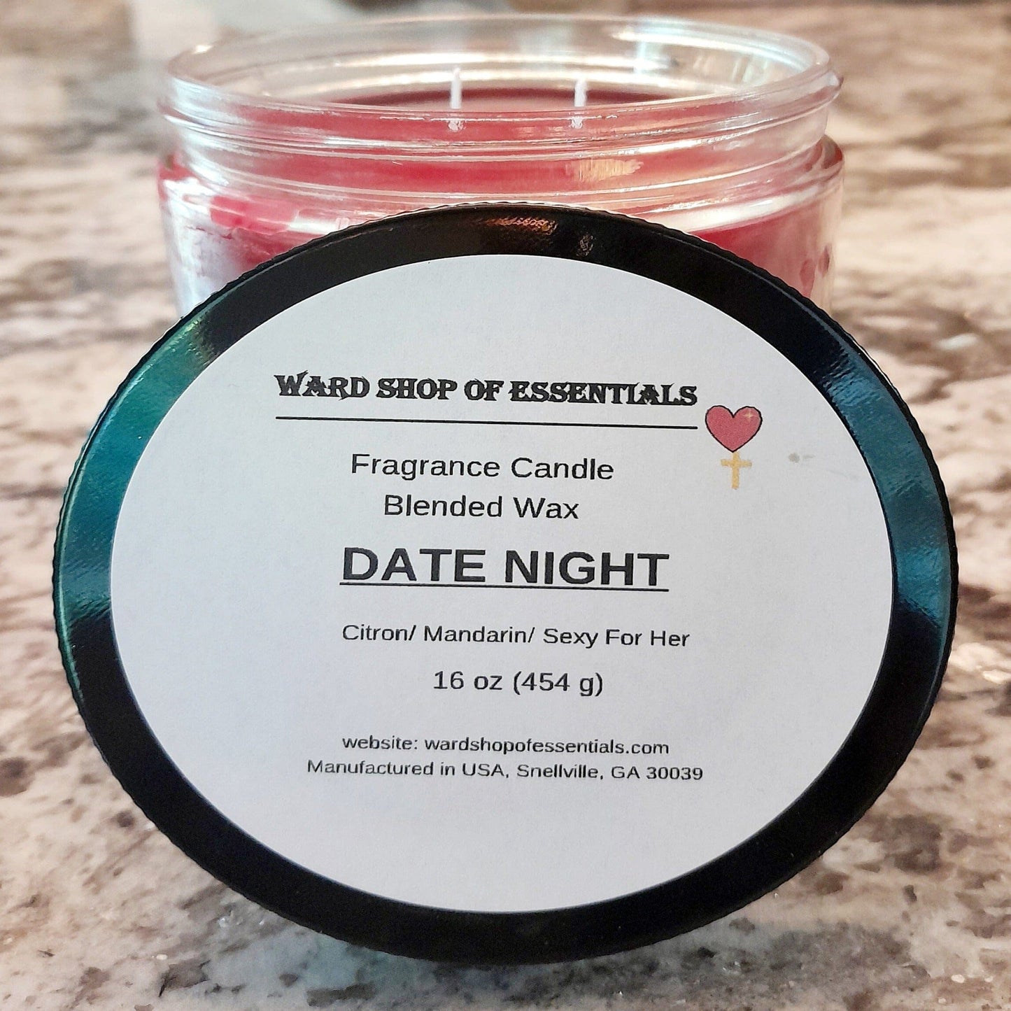 Date Night 2 Wick Candles