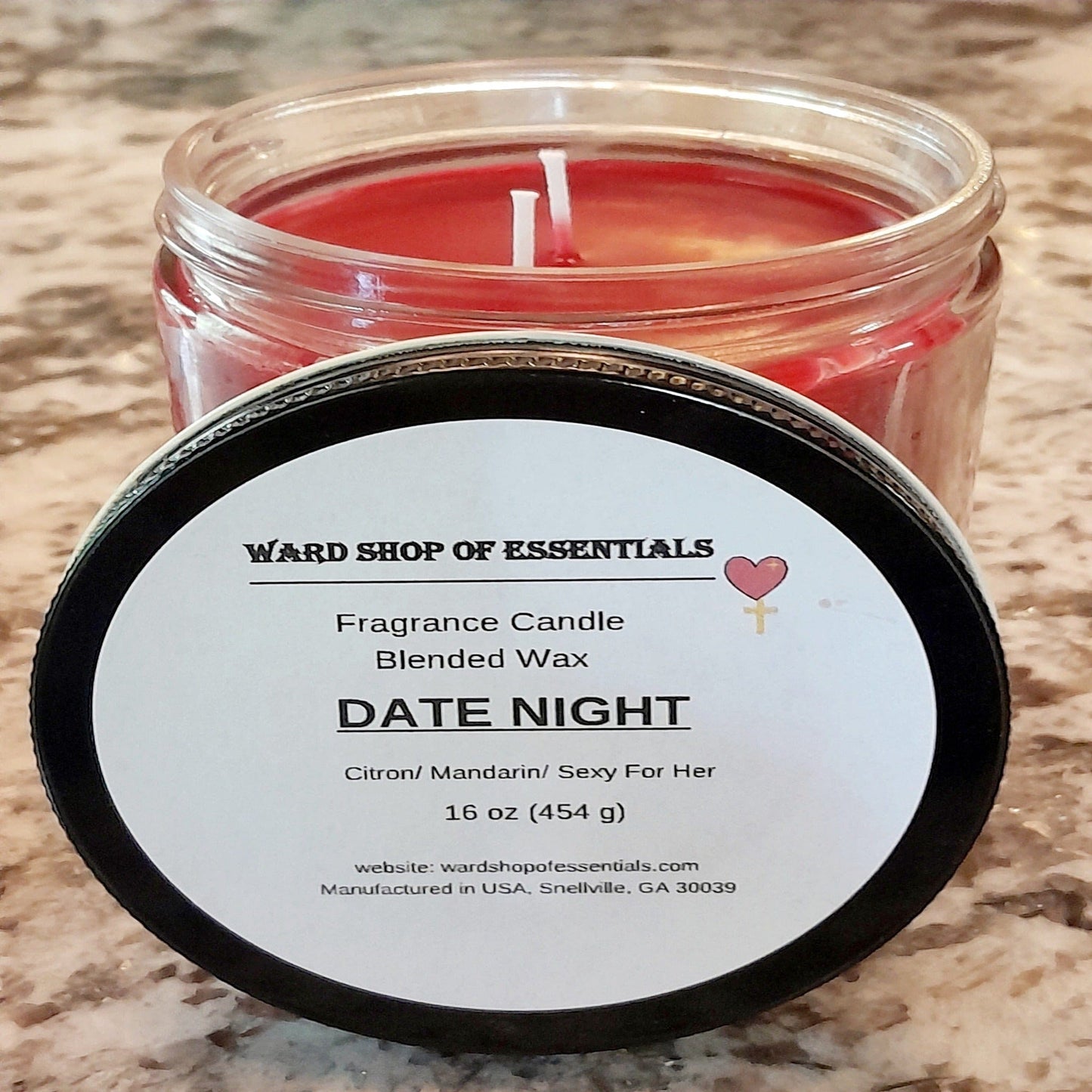 Date Night 2 Wick Candles