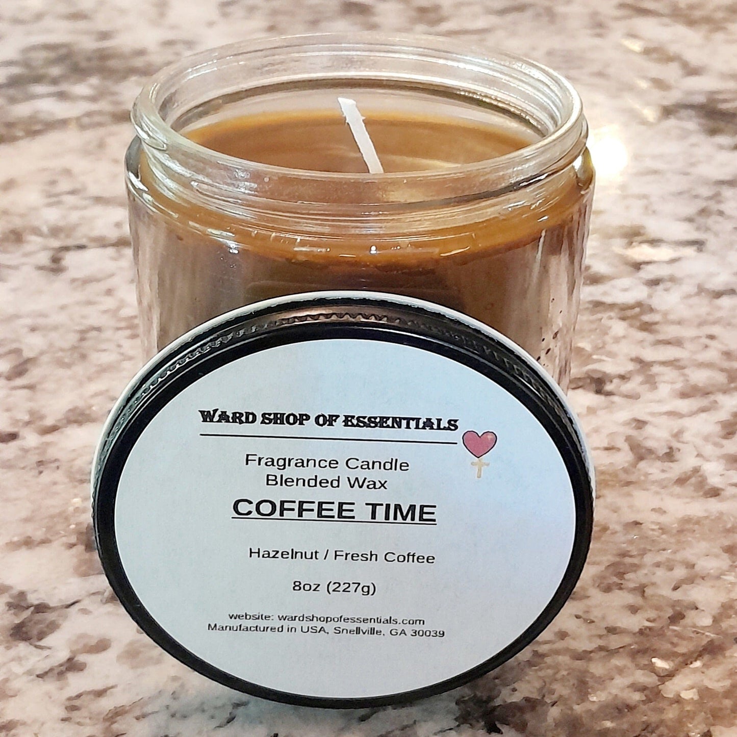 Coffee Time Single Wick Candle