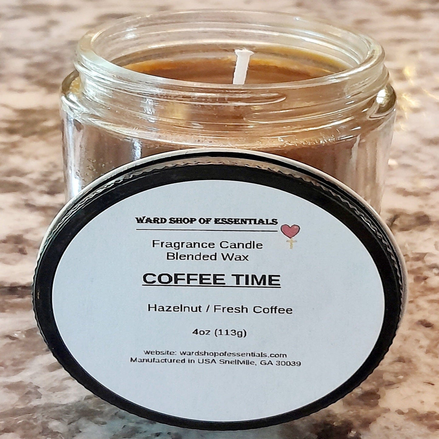 Coffee Time Single Wick Candle