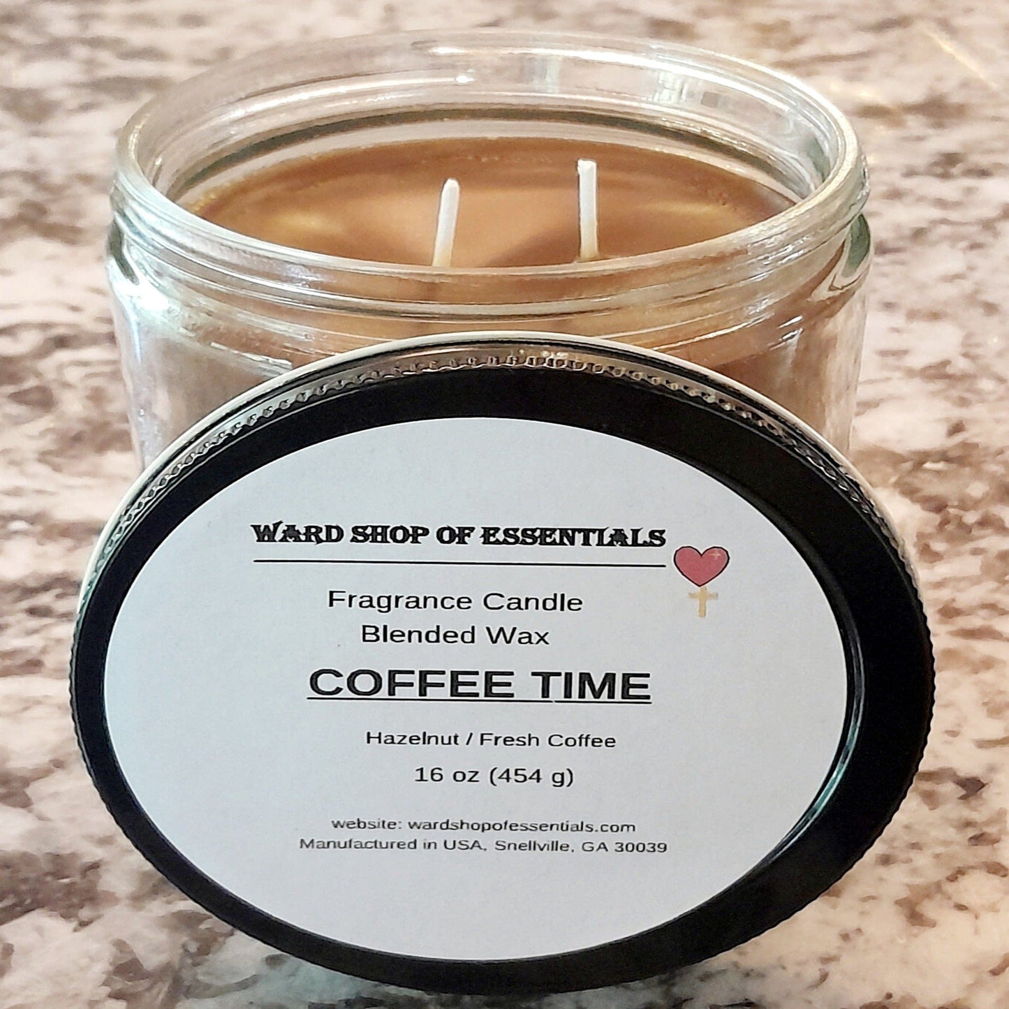 Coffee Time 2 Wick Candle